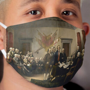 Signing The Declaration Of Independence Cloth Face Mask