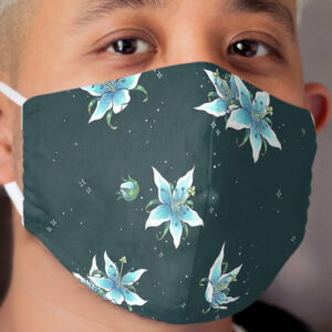 Silent Princess pattern Cloth Face Mask