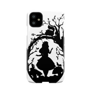 Silhouette - Alice In Wonderland Phone Case