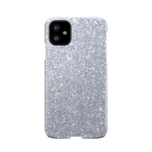 Silver Metallic Sparkly Glitter Phone Case