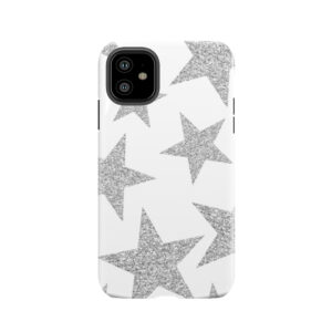 Silver Stars Tough Phone Case