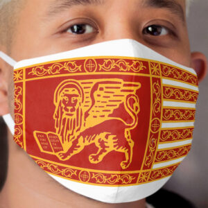 Simple Venice Flag Cloth Face Mask
