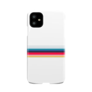 Simply Striped- White Phone Case