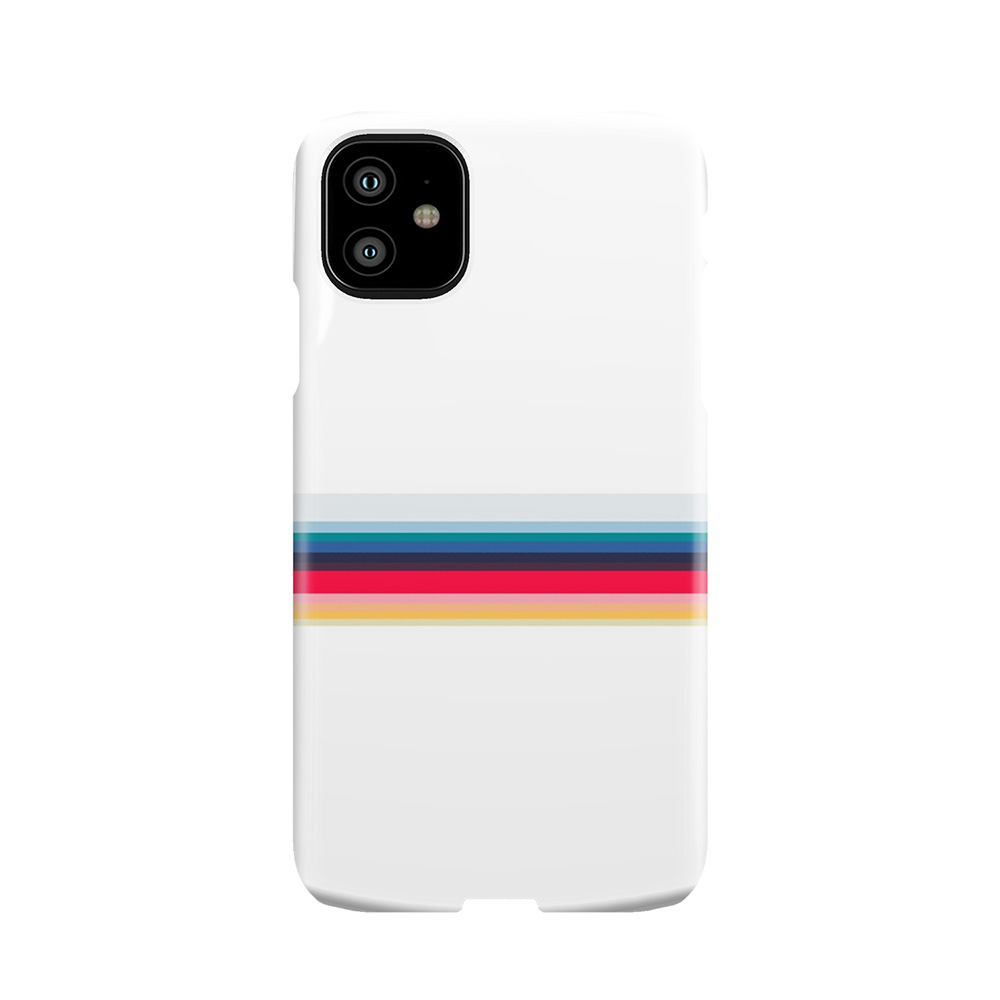 Simply Striped- White Phone Case