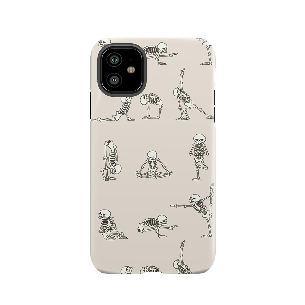 Skeleton Yoga Tough Phone Case
