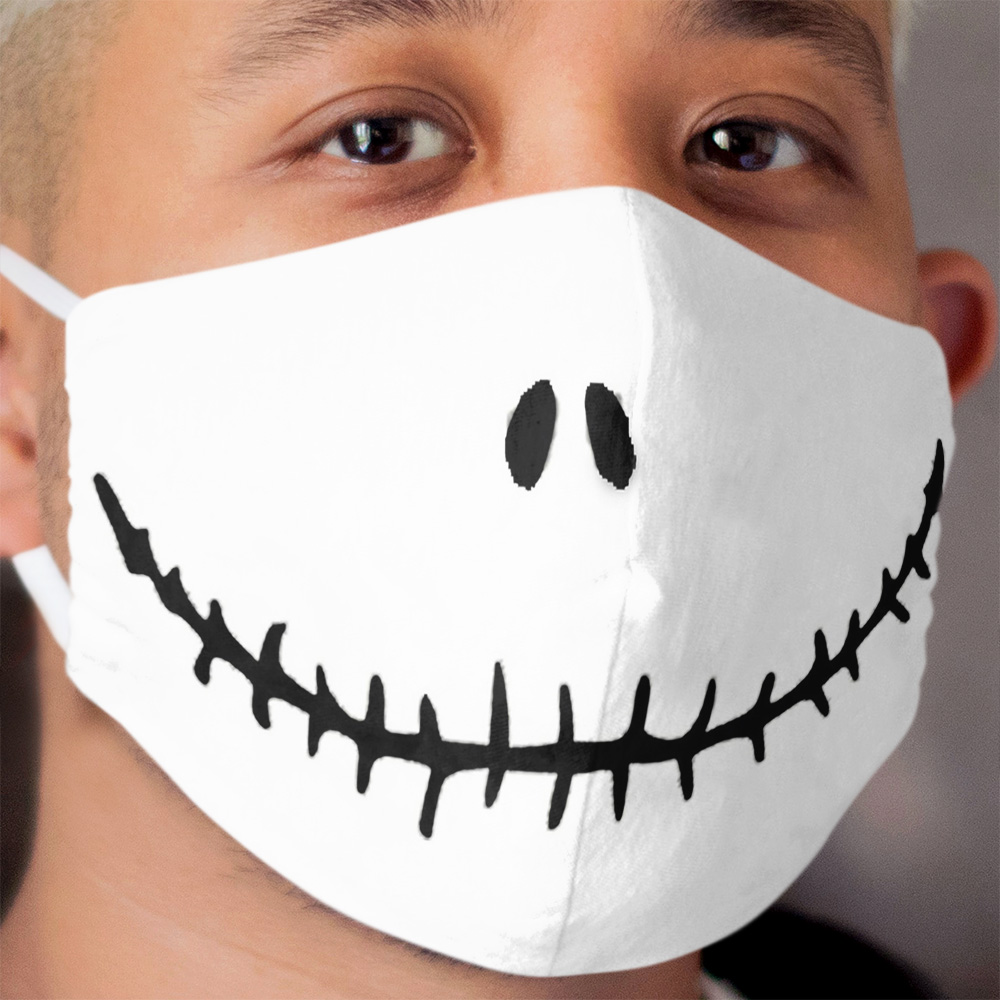 Skellington Cloth Face Mask