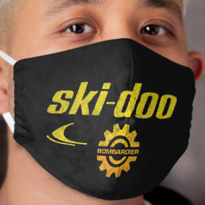 Ski doo vintage Snowmobiles Cloth Face Mask