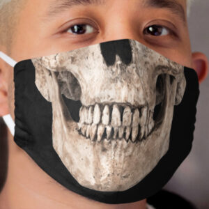 Skull Cloth Face Mask 2