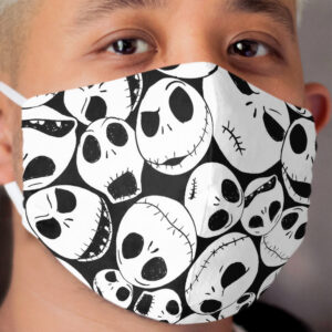 skull pattern halloween Cloth Face Mask