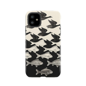 Sky And Water I - Maurits Cornelis Escher Tough Phone Case