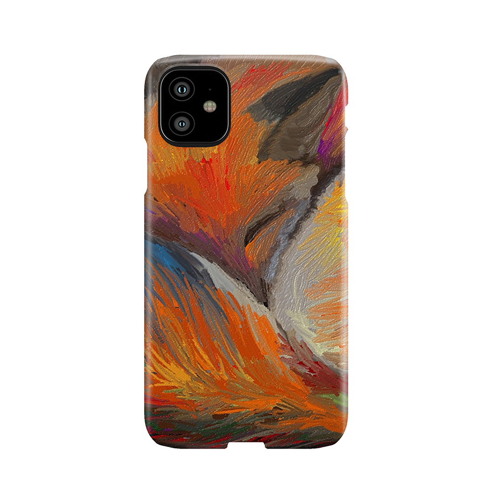 Sleeping Fox (Painting) Phone Case