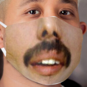 Slightly dubious 'Fab Pop Star' Cloth Face Mask