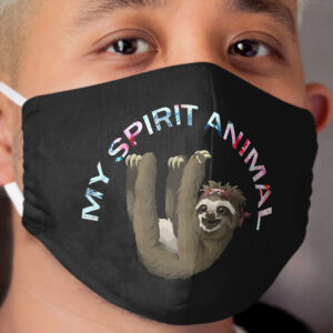 Sloth My Spirit Animal Cloth Face Mask