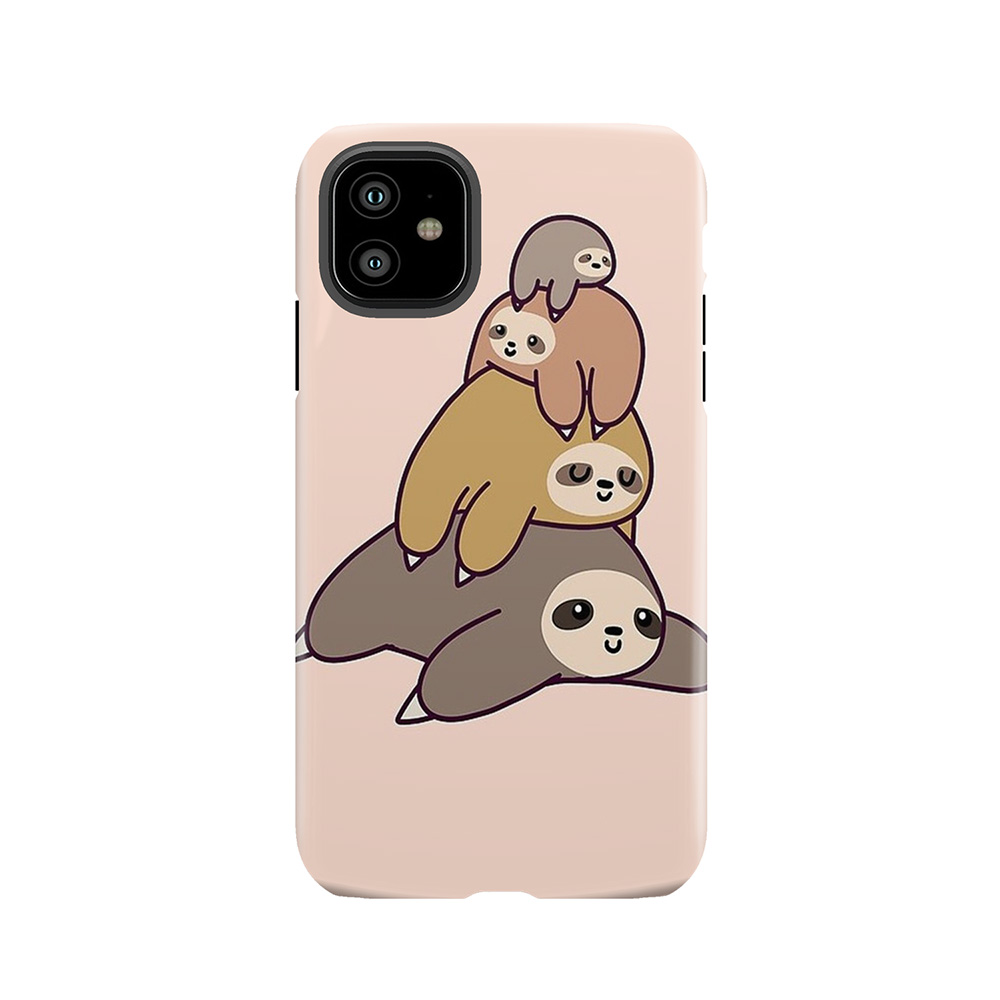 Sloth Stack 2 Tough Phone Case