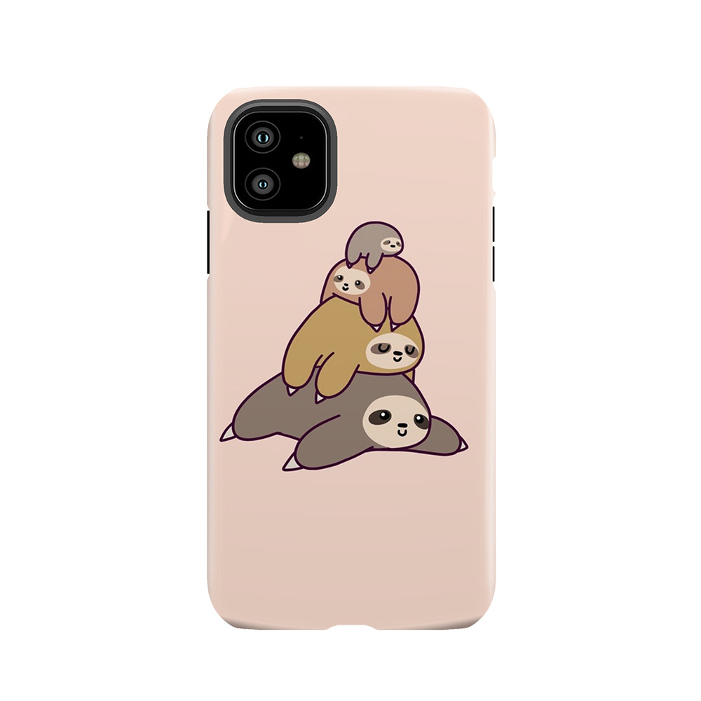 Sloth Stack Tough Phone Case