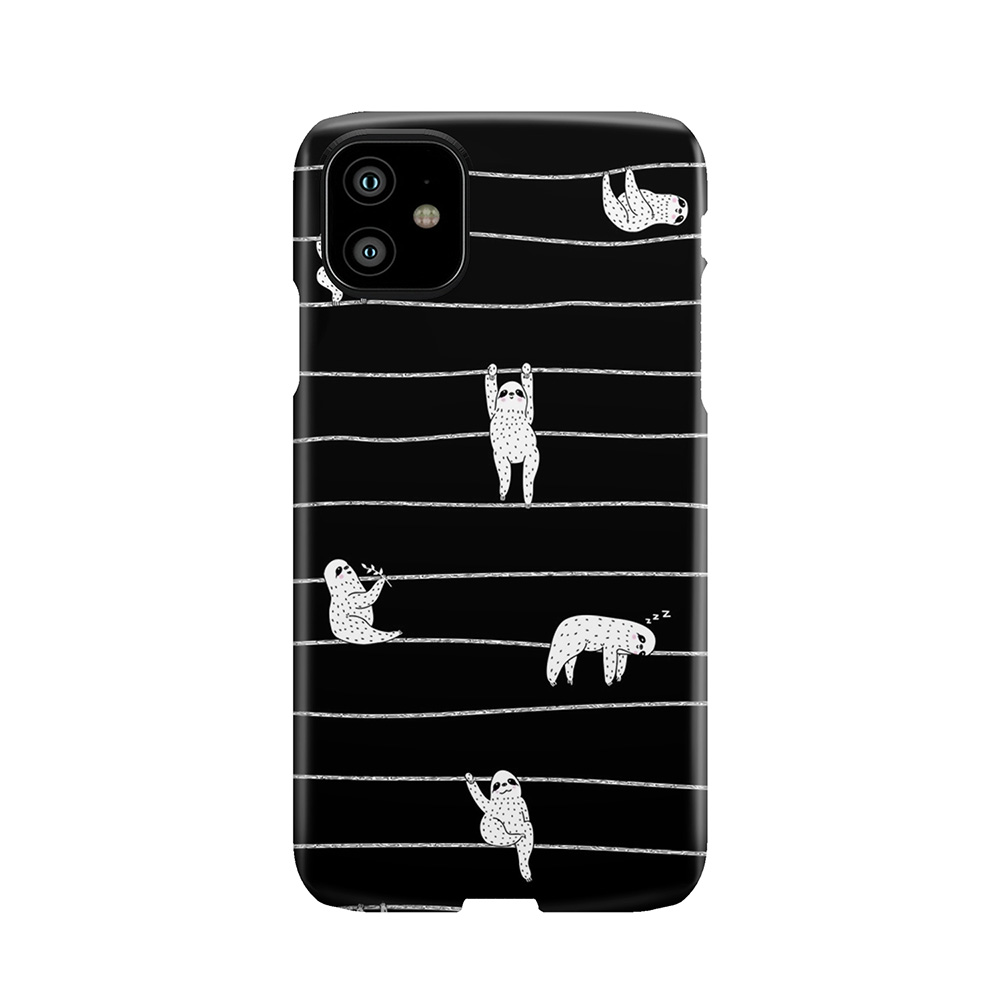 Sloth Stripe Phone Case