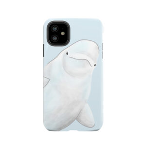 Small Beluga Tough Phone Case