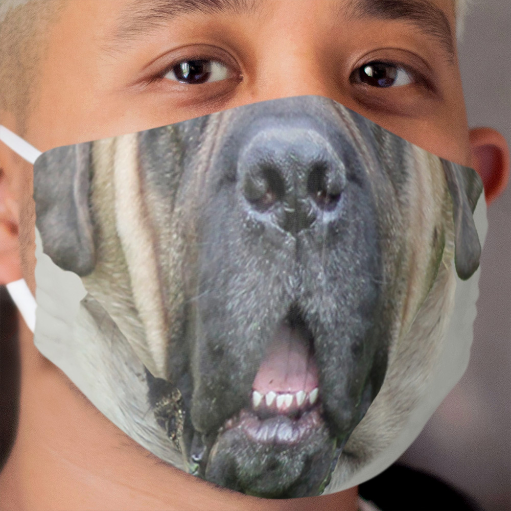 Smile Brim Cloth Face Mask