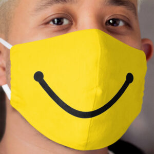 Smiley Cloth Face Mask 2