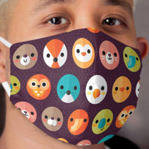 Smiley Faces Cloth Face Mask