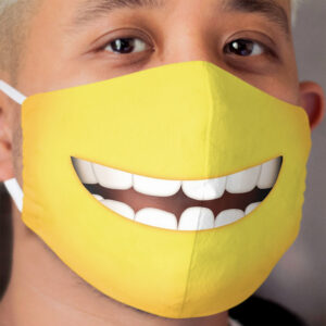 Smiling Minion Cloth Face Mask