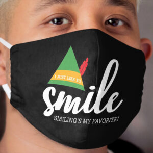 Smiling's My Favorite Cloth Face Mask