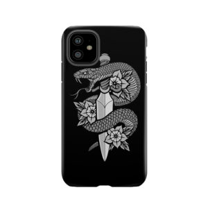 Snake & Dagger Tough Phone Case