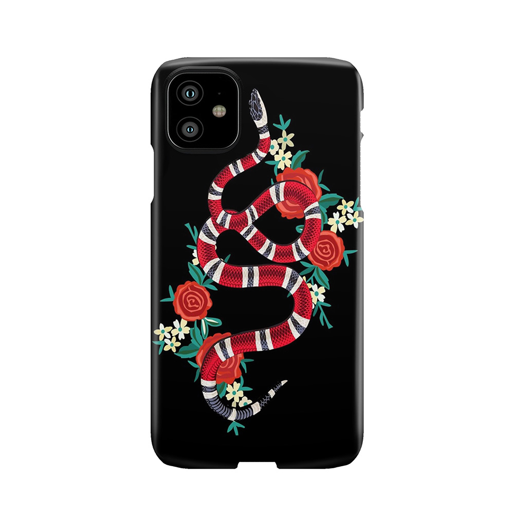 Snake Flower Cute Phone Case