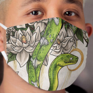 Snake Cloth Face Mask 2