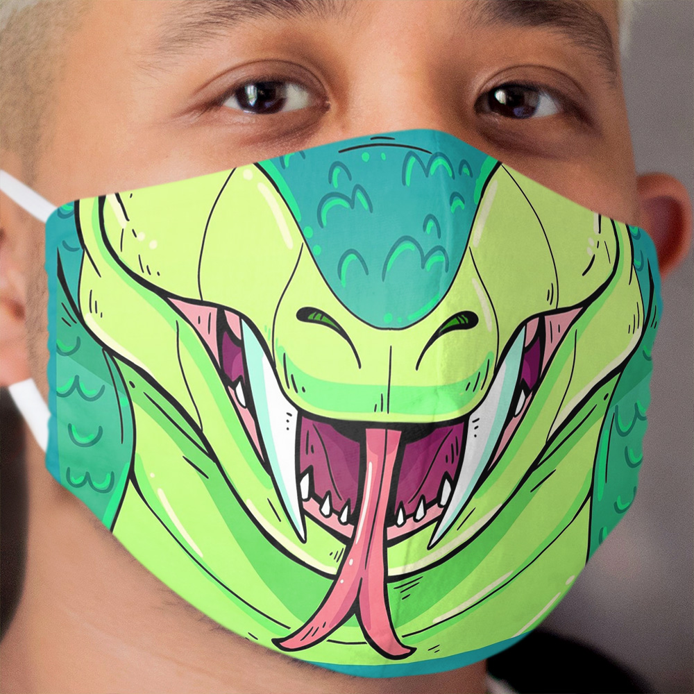 Snake Cloth Face Mask