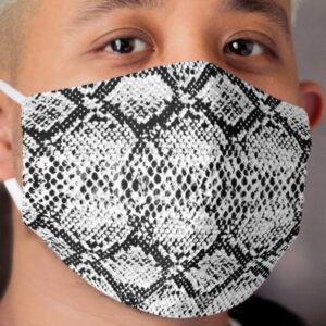 Snakeskin Cloth Face Mask