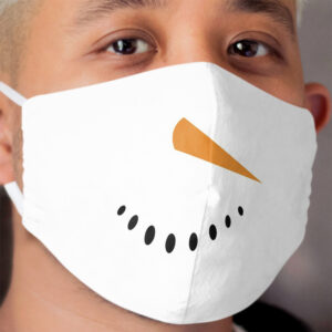 Snowman Cloth Face Mask 2