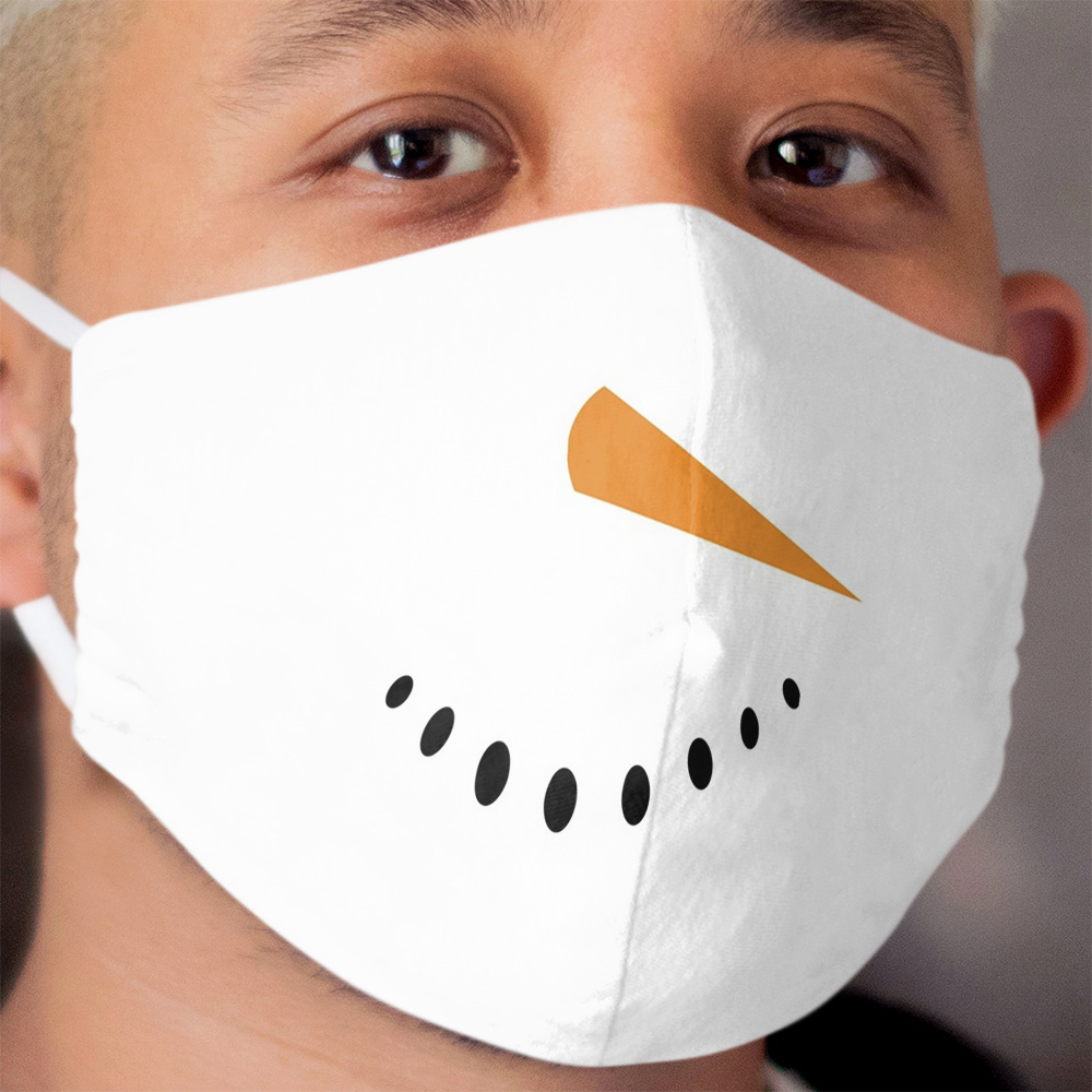 Snowman Cloth Face Mask 2