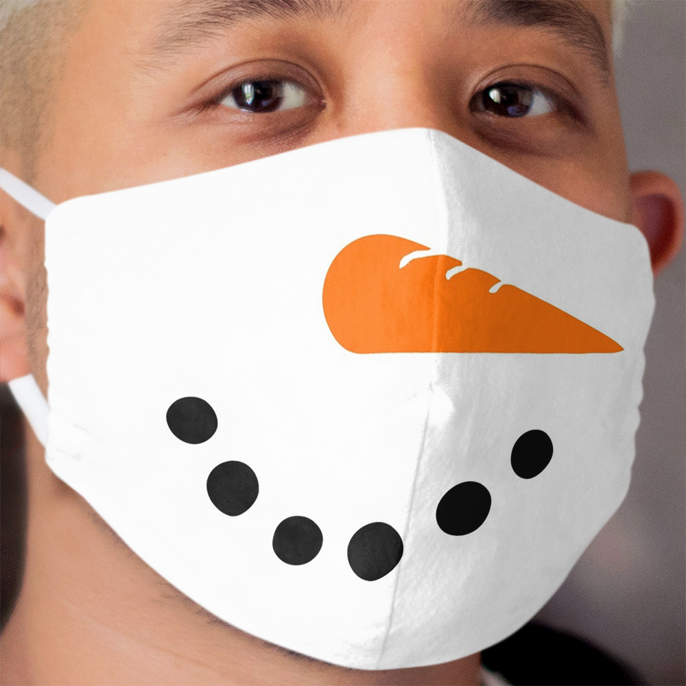 Snowman Cloth Face Mask