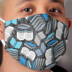 So Many Books... Cloth Face Mask 2