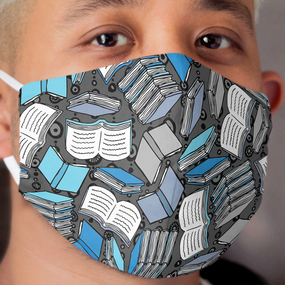 So Many Books... Cloth Face Mask 2