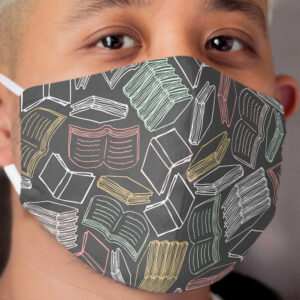So Many Books... Cloth Face Mask