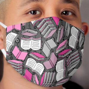 So Many Books... Cloth Face Mask 4