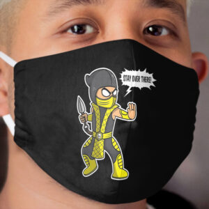 Social Distancing Scorpion Cloth Face Mask