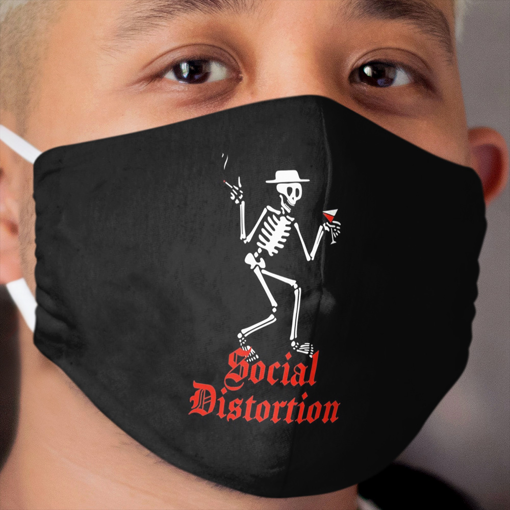 Social Distortion Cloth Face Mask