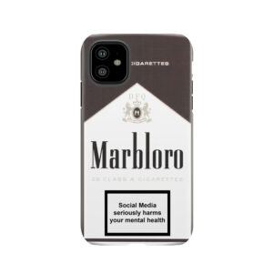 Social Media Kills - Marbloro - Tough Phone Case