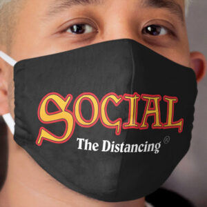 Social The Distancing (Magic The Gathering) Cloth Face Mask