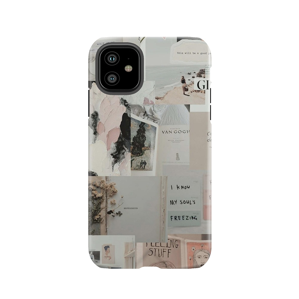 Soft Aesthetic Grunge Teen Wallet Quote Tumblr Sticker Tough Phone Case
