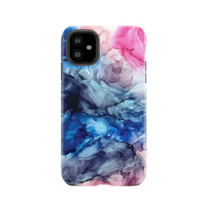 Soul Explosion - Original Abstract Fluid Art Painting Tough Phone Case