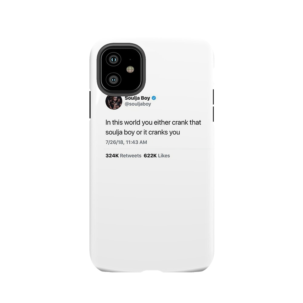 Soulja Boy Tweet 2 Tough Phone Case