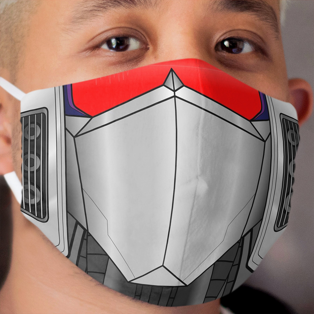 Soundwave Bust Cloth Face Mask