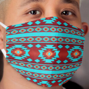 Southwestern ethnic navajo pattern Cloth Face Mask