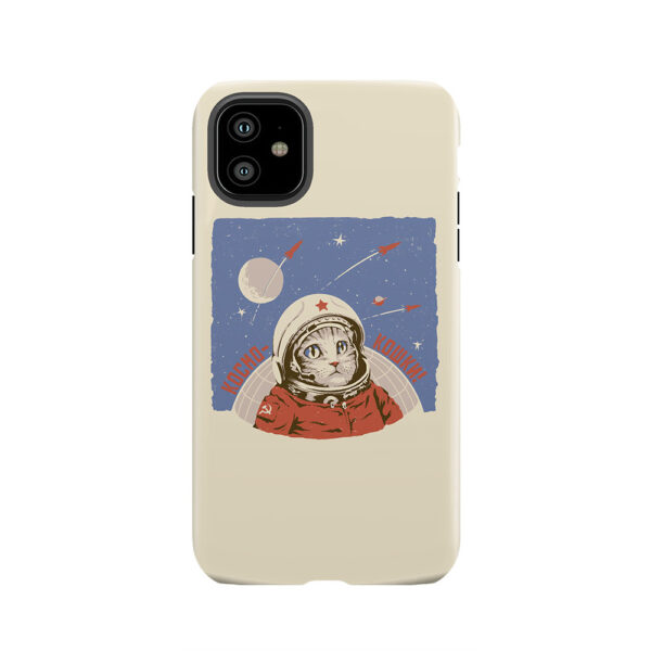 Soviet Space Cat Tough Phone Case