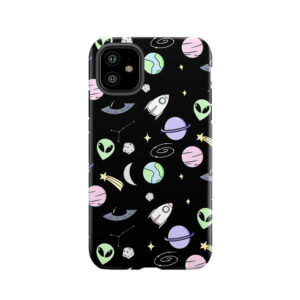 Space Aesthetic (Black) Tough Phone Case