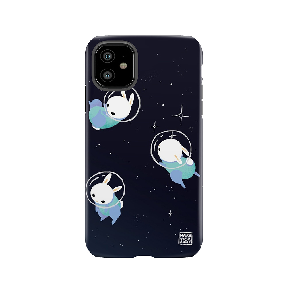 Space Bunnies Tough Phone Case